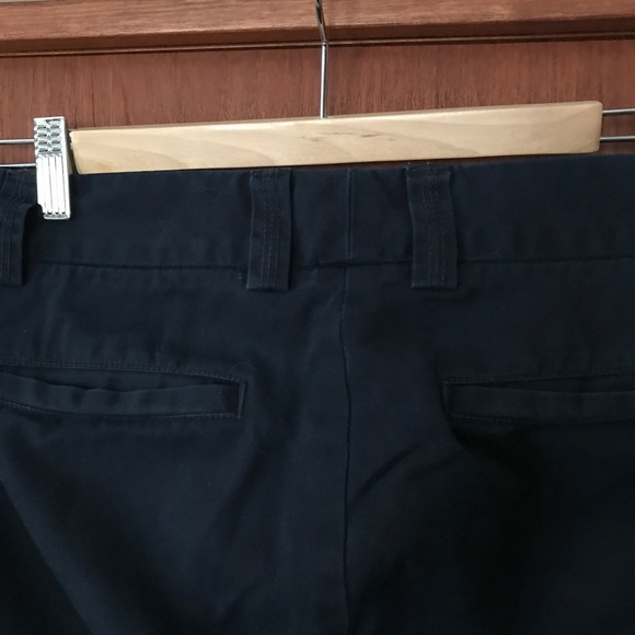 J crew cotton navy capris - Picture 5 of 7